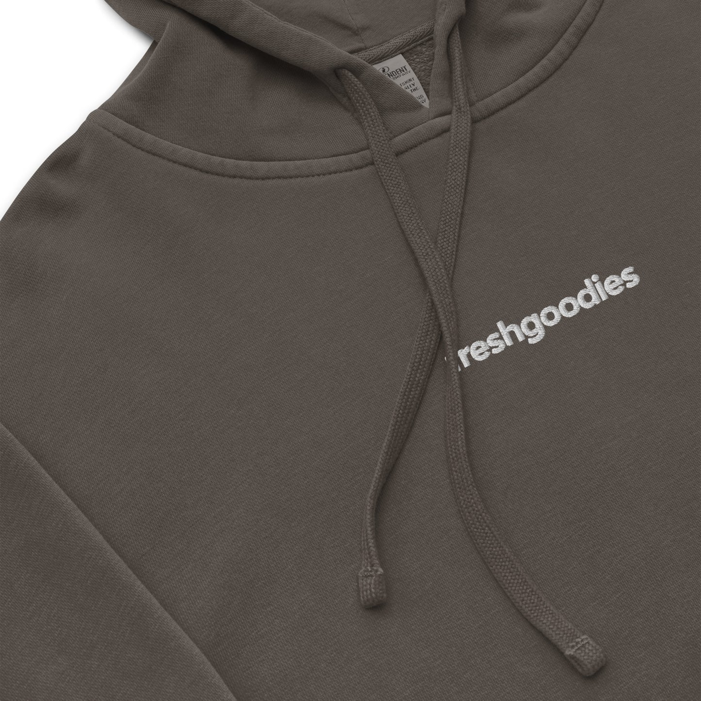 hoodie (washed look & oversized fit)